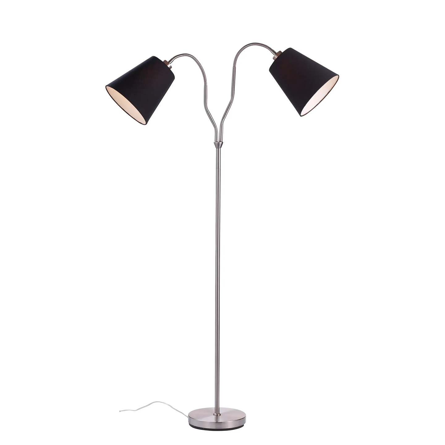 Markslöjd Modena golvlampa stål/svart