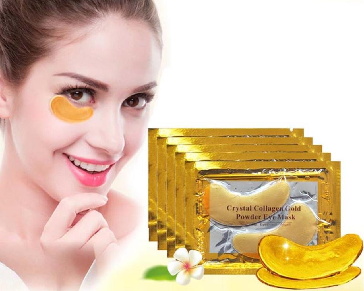Crystal Collagen Gold øyemaske 5-pakning (1 av 5)