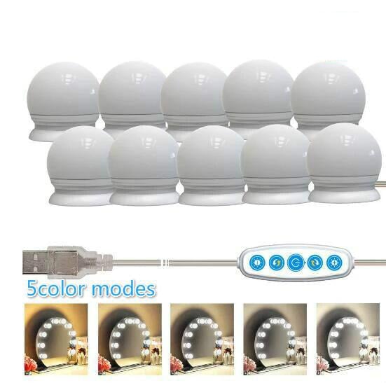 LED-lampor för spegel 10-pack (6 av 7)