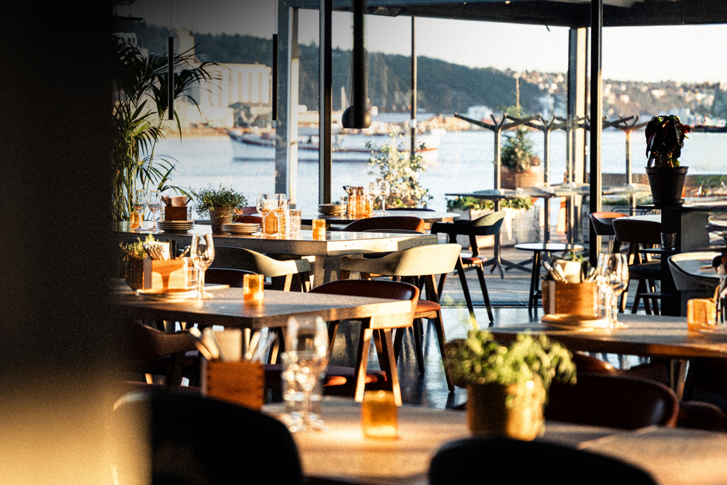 5-retters sharing meny hos Stranden30 på Aker Brygge