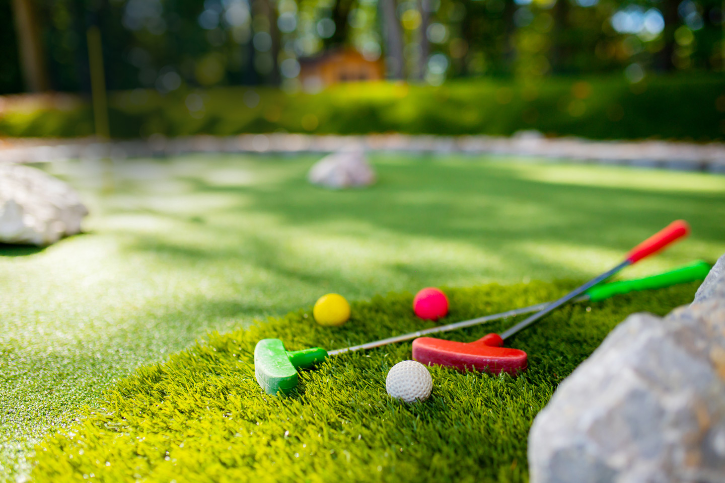 Golfparken äventyrsgolf på Heden, Mölndal, Näset och Jubileumsparken