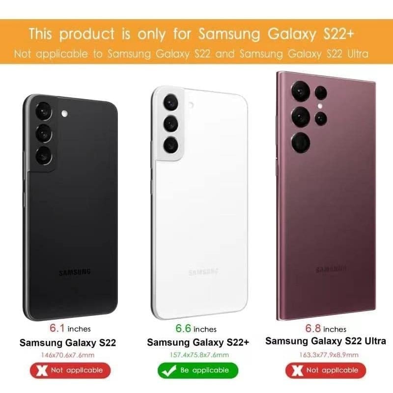 Samsung S22 Tunt Lätt Mobilskal Basic V2 Rosenguld (1 av 7) (2 av 7)