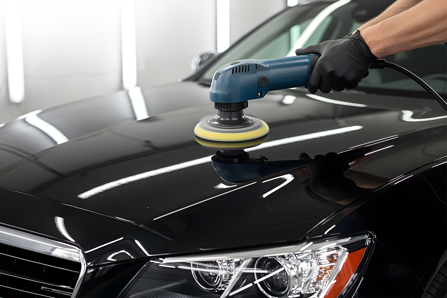 Gi bilen din Glanspolering hos Hauketo Car Spa
