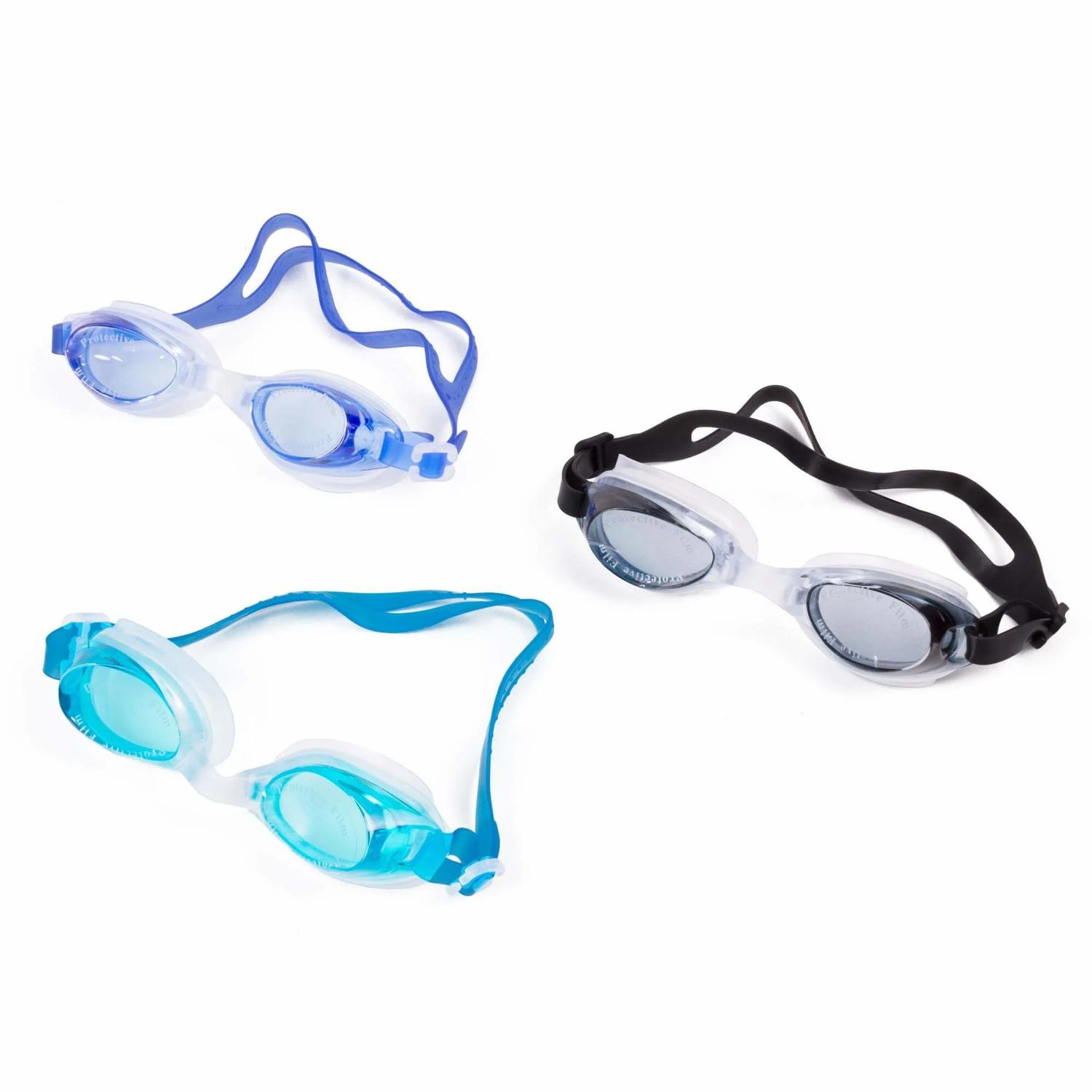 Svømmebriller for voksne inkludert et par ørepropper