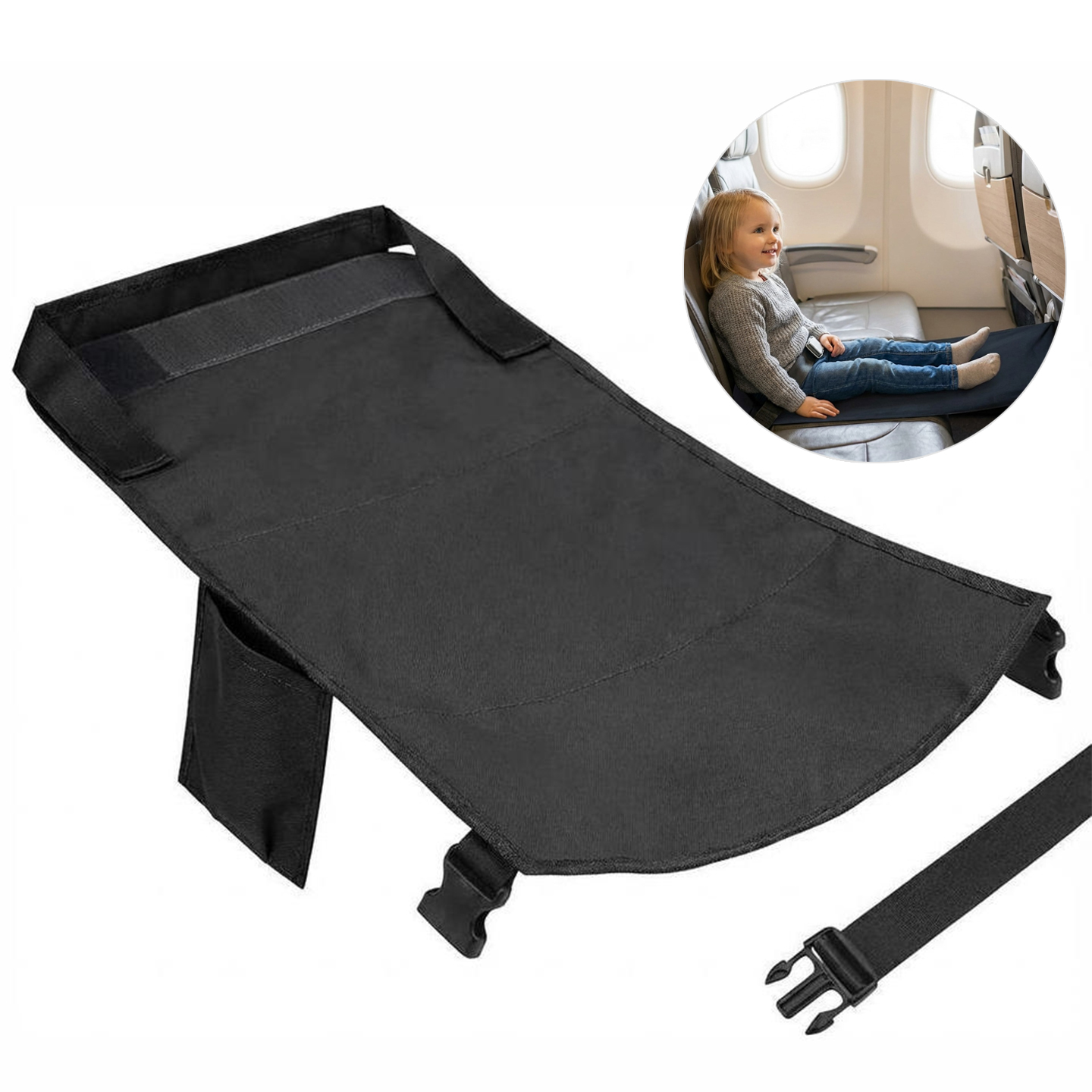 Resesäng flygplan för barn