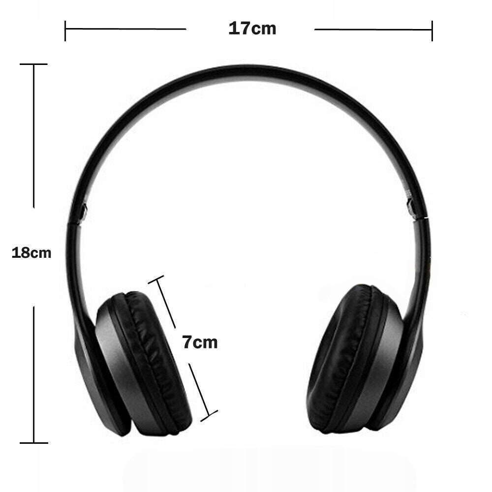 Bluetoothhörlurar - Svarta P47 (4 av 5)