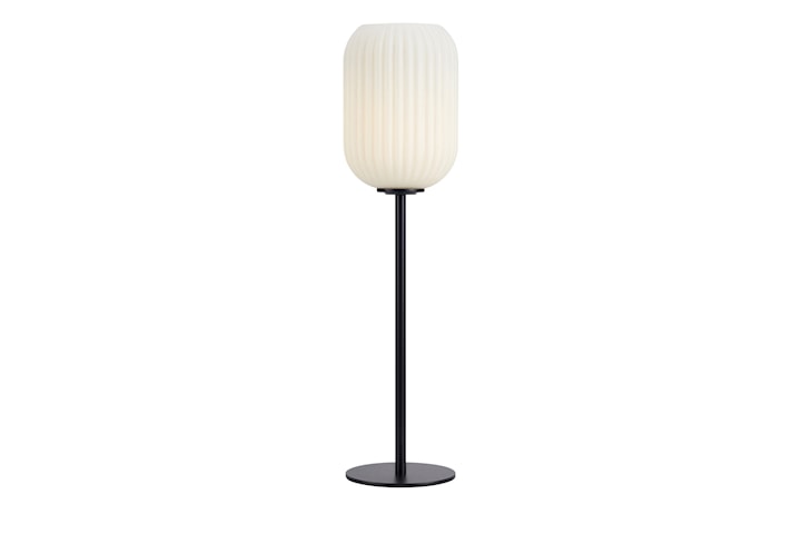 Markslöjd Cava svart/vit bordslampa 1L