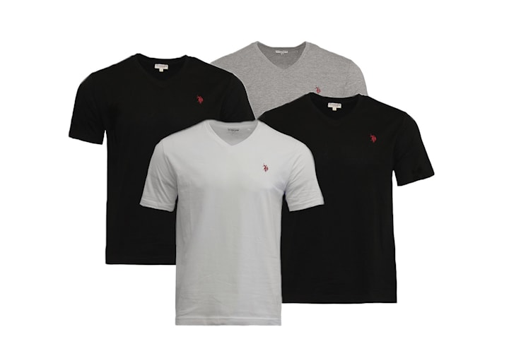 US Polo t-skjorte 2-pack