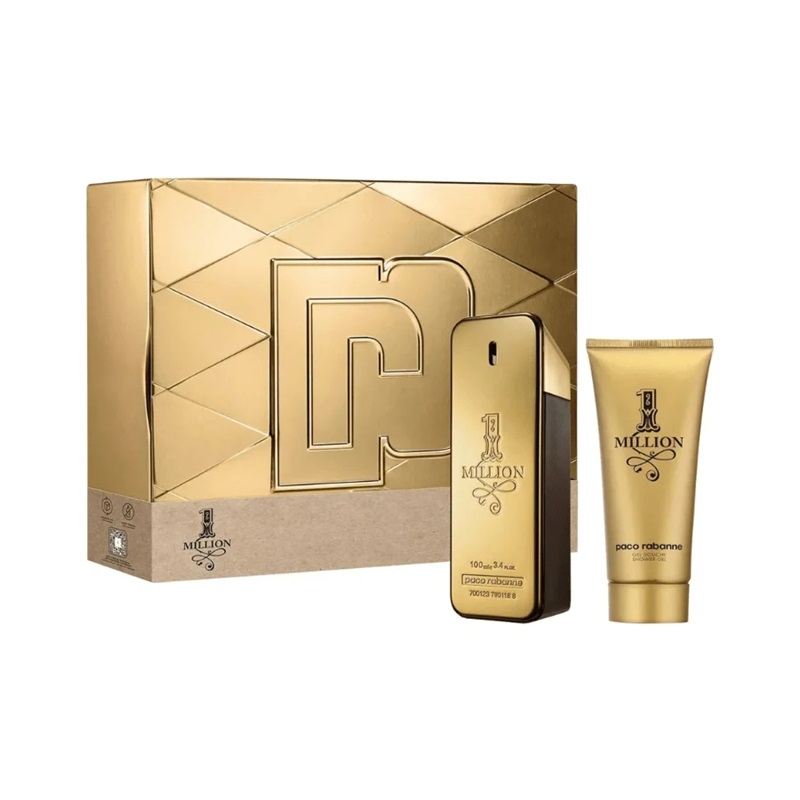 Giftset Paco Rabanne 1 Million Edt 100ml + Shower Gel 100ml