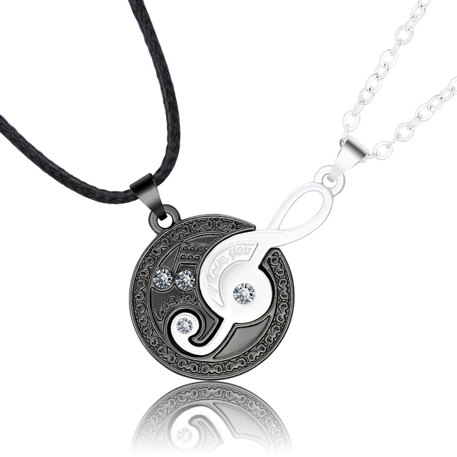 Product Image for Vänskapshalsband "Music Note" - Elegant och Unik Design