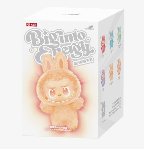 POP MART Labubu THE MONSTERS Big into Energy Series Vinyl Plush Blind Box