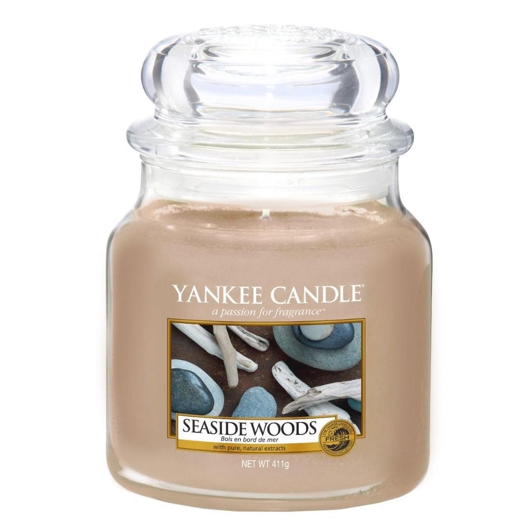 Product Image for Yankee Candle Classic Medium Jar Seaside Woods 411g