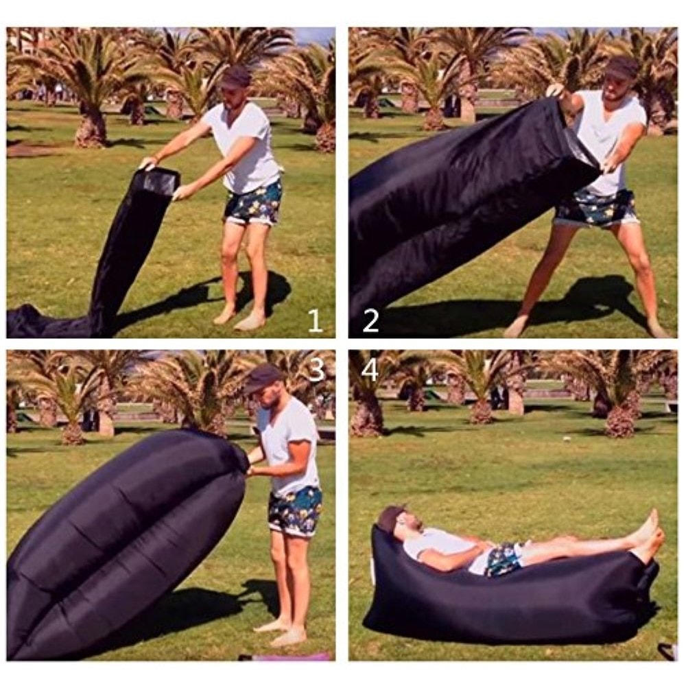 NEOPINE luftsoffa, Inflatable Air Sofa Laybag (4 av 7)