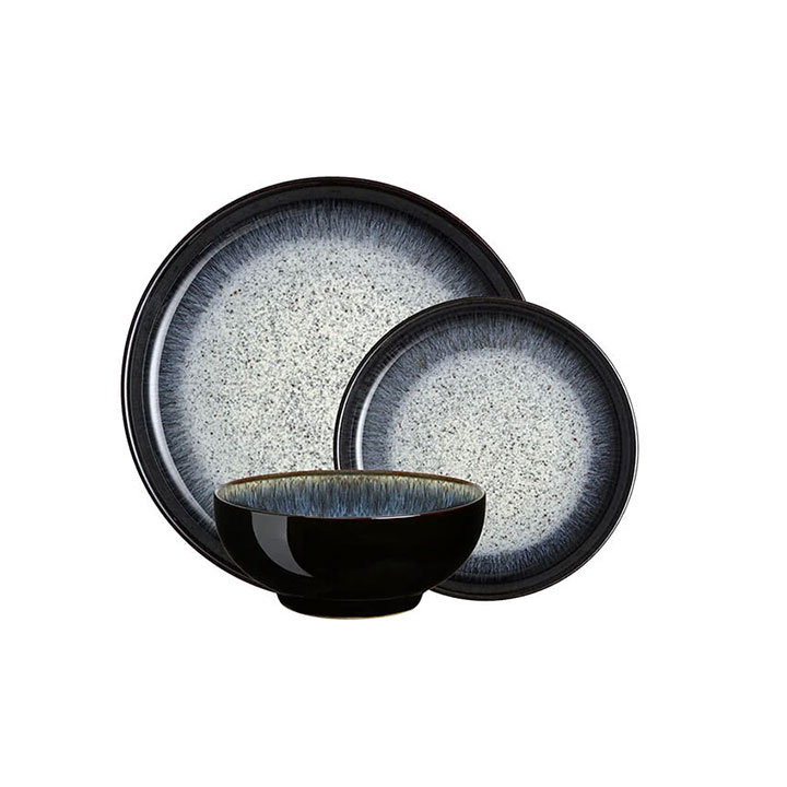 Denby Halo Coupe tallriksset 12 delar