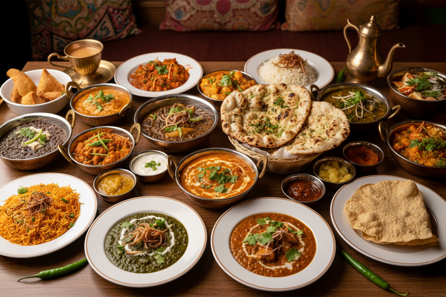 Nyt en valgfri hovedrett + en enhet hos populære Royal Tandoori på Bislett