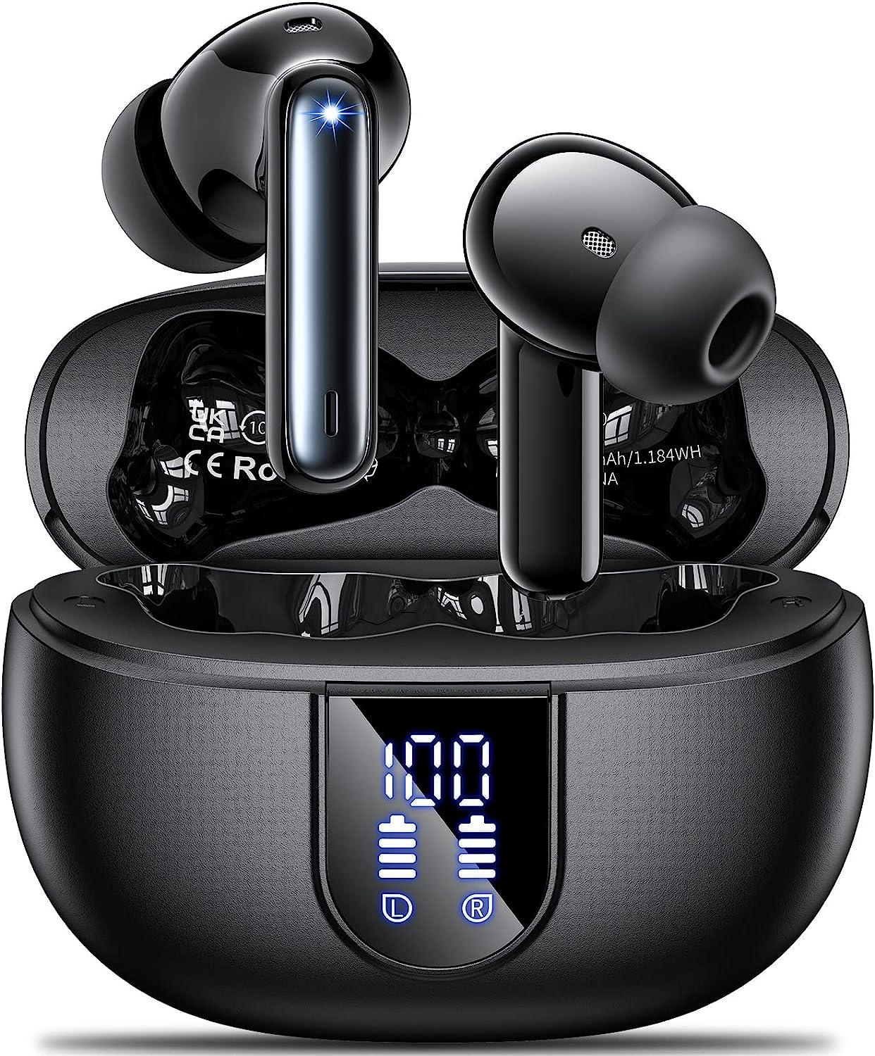 Product Image for X500 Trådlösa Bluetooth Hörlurar - 30 timmar C4U® ANC ENC BT 5.3