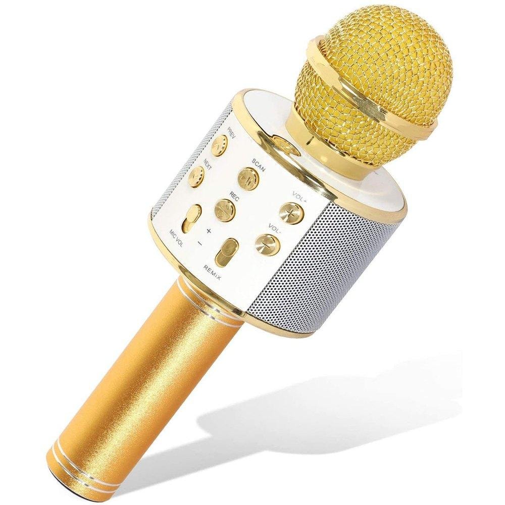 Karaokemikrofon med høyttaler og Bluetooth (1 av 2)