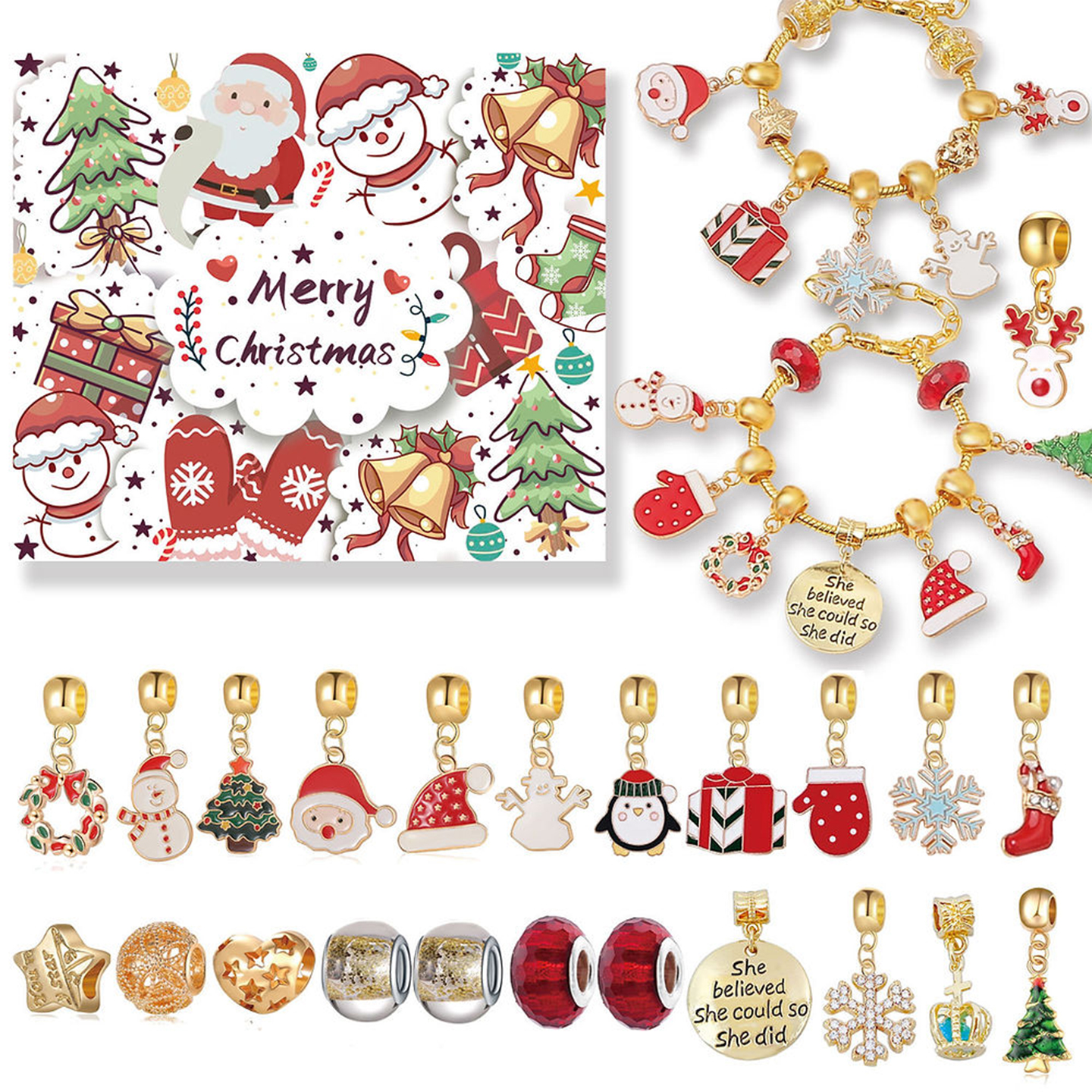 Product Image for Julekalender DIY-sett med tilbehør