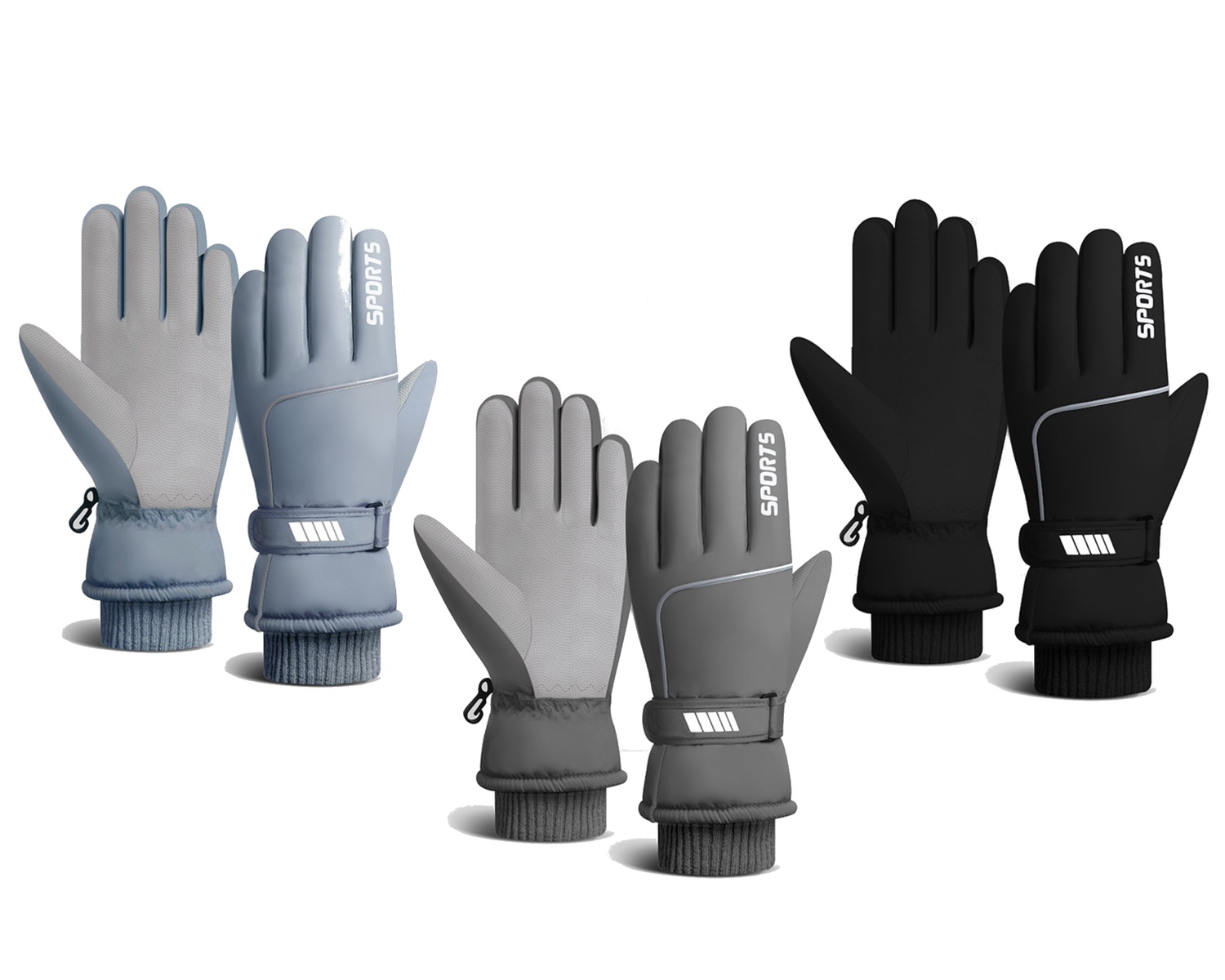 Product Image for Varma skidhandskar för män