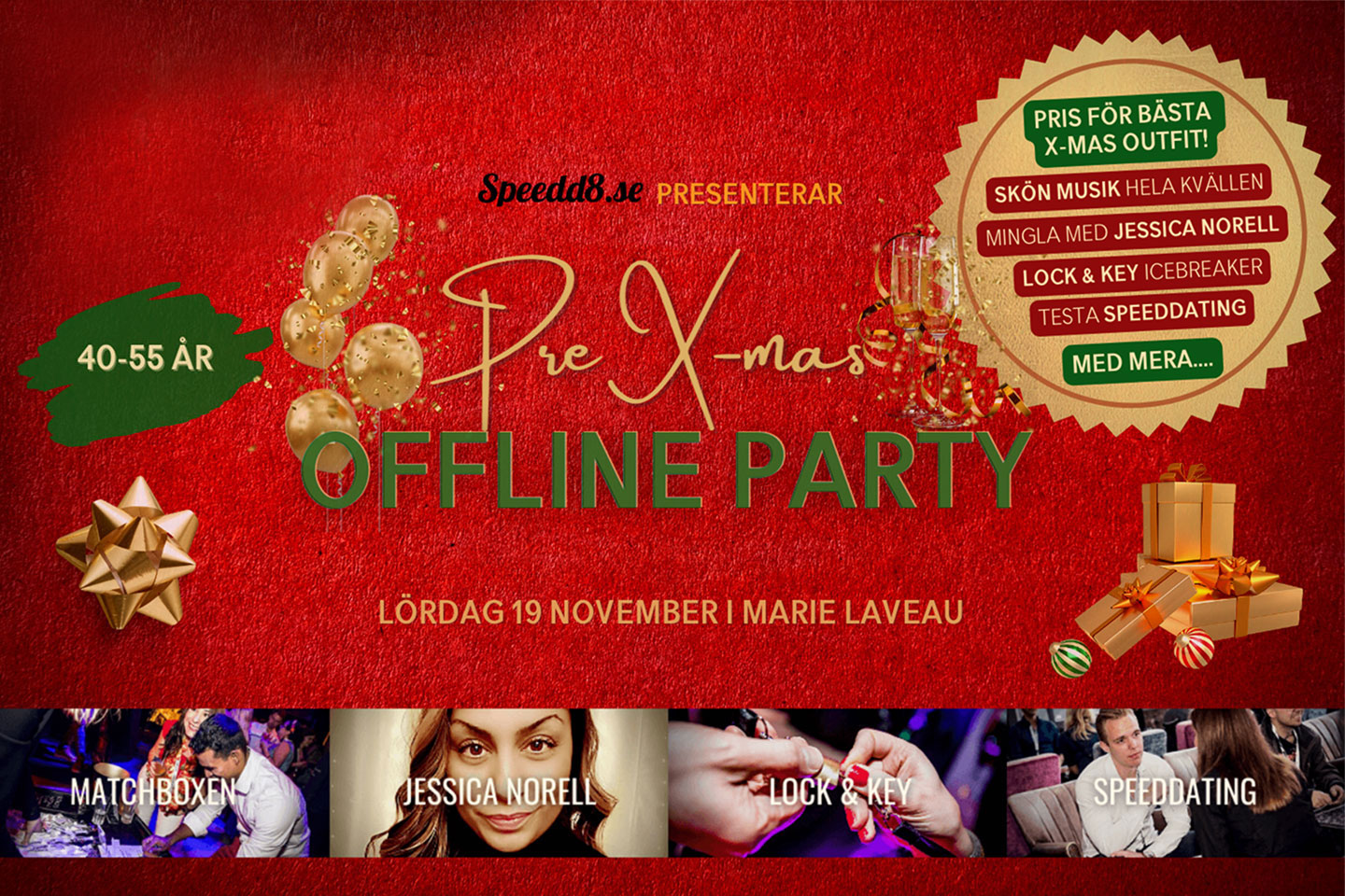 Pre X-mas Offline Party 19 november | Let’s deal