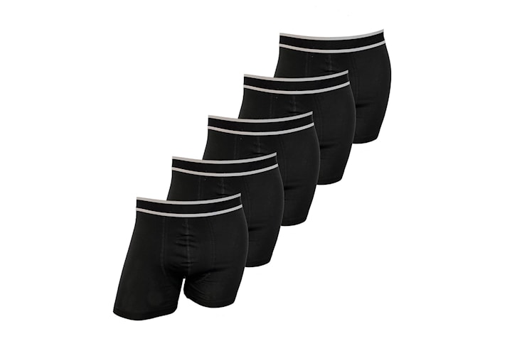 Basic Boxershorts 5-Pack - Black
