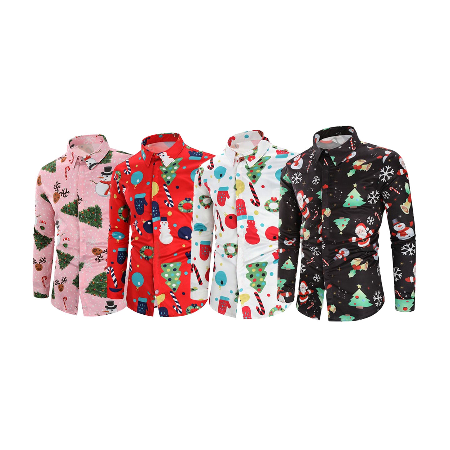 Product Image for Skjorta med julmotiv herr