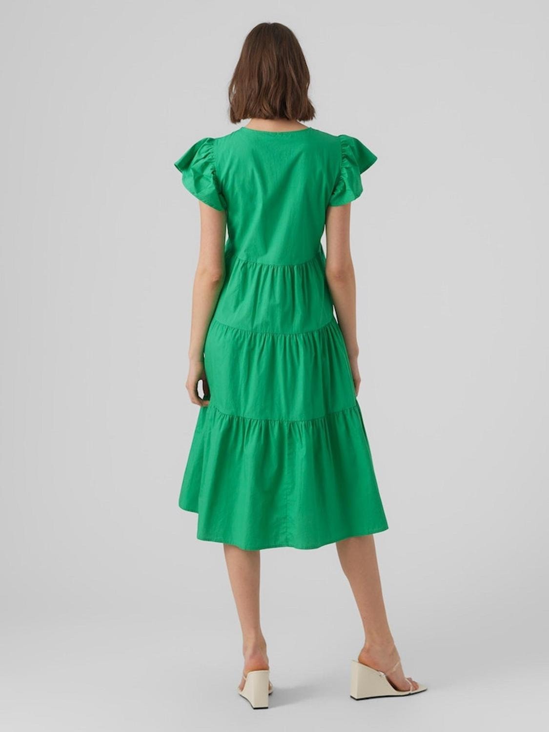 Jarlotte maxi klänning - ljusgrön (3 av 4)