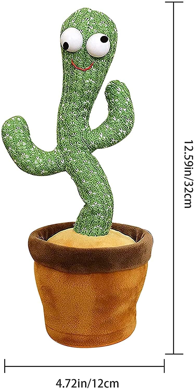 Dansande kaktus med 120 låtar och LED-ljus (3 av 6)