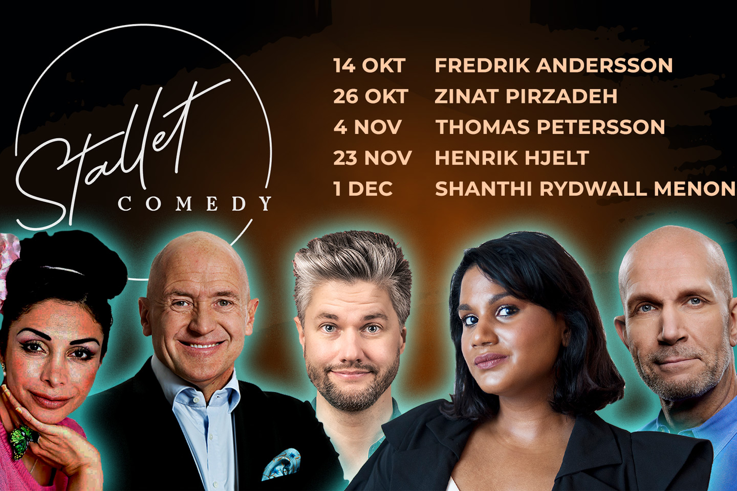 Entré till stand up-show på Stallet Comedy vid Åby Arena | Let’s deal