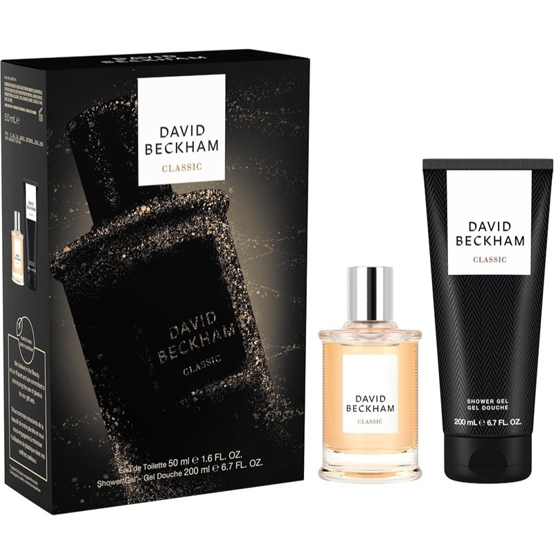 Giftset David Beckham Classic Edt 50ml + Shower Gel 200ml