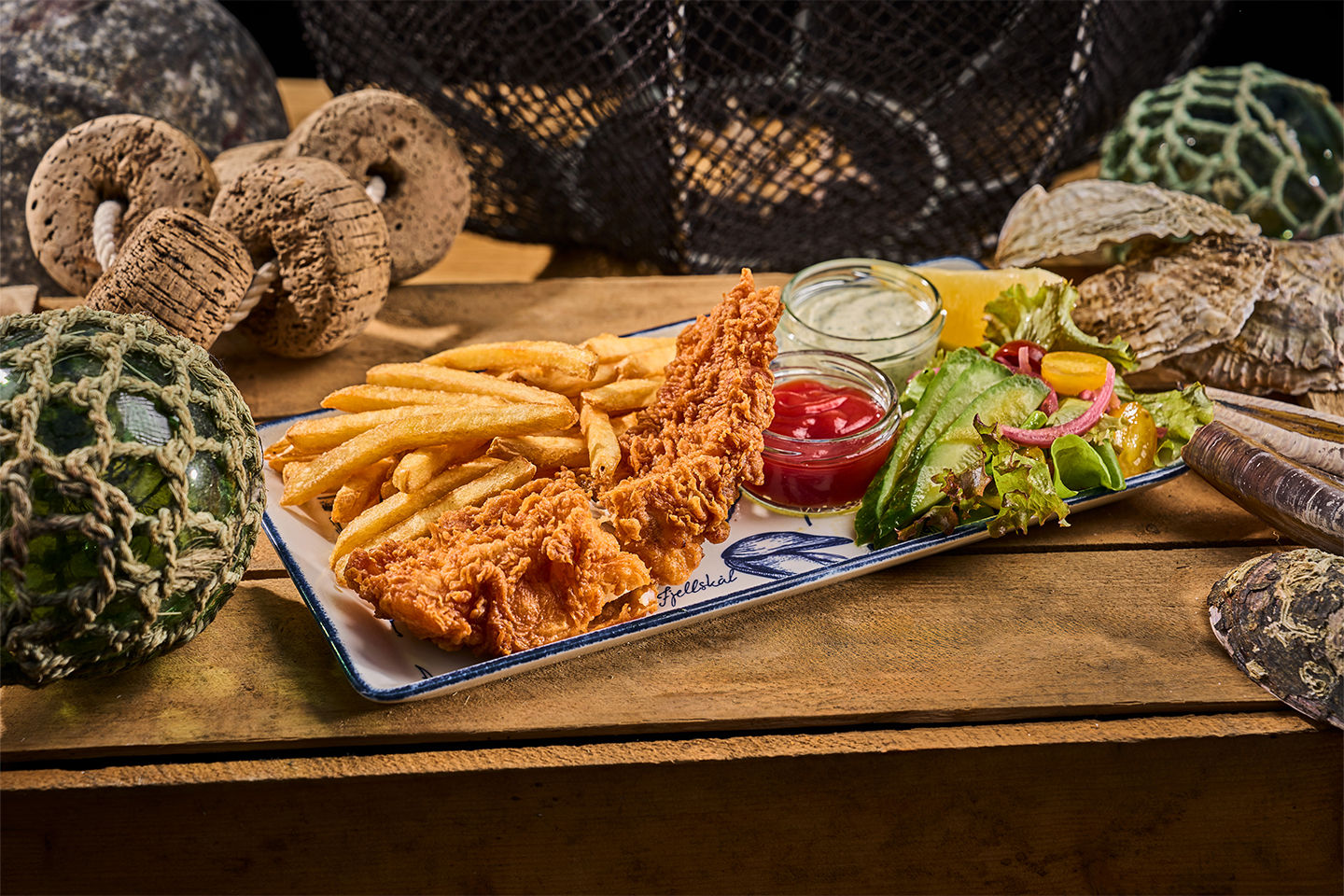 Ta lunsjen hos Fjellskål – Nyt en Fiskesuppe eller dagens Fish & Chips med ferske råvarer