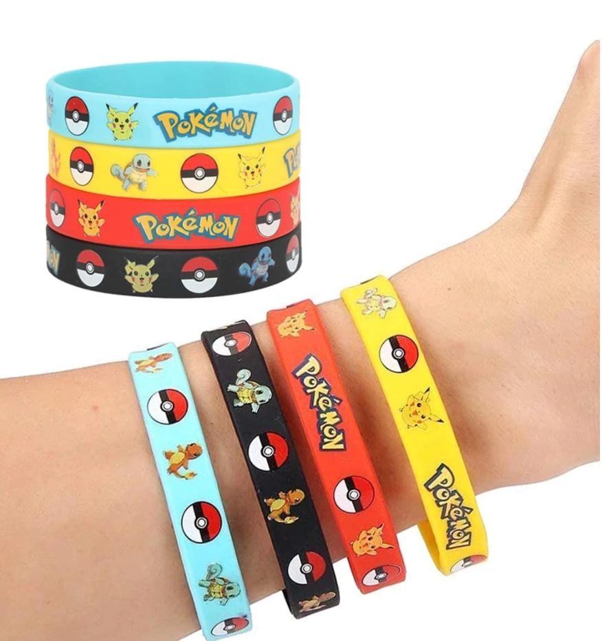 Product Image for 12st Pokemon Pikachu Armband Silikonarmband Figur Cartoon