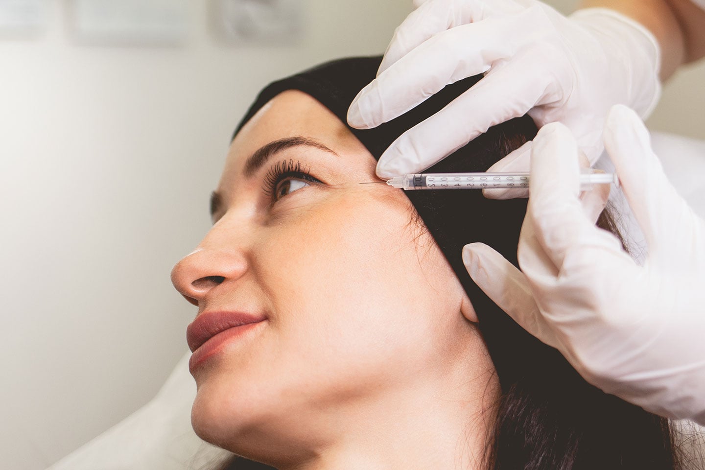 Muskelavslappnande injektionsbhandling med botulinumtoxin 1-3 områden