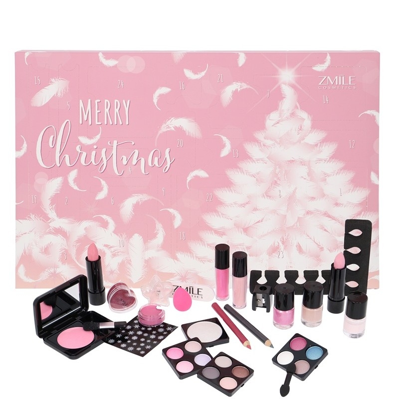 Product Image for Zmile Cosmetics Beauty Advent Calendar Traditional Pink And Fluffy