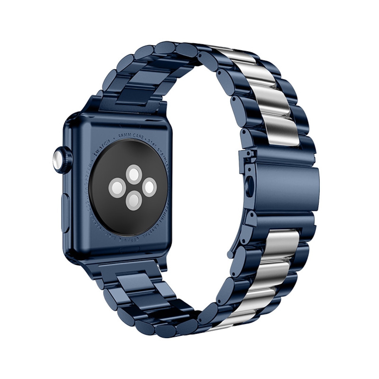 Elegant Metallarmband i Rostfritt Stål för Apple Watch (5 av 7)