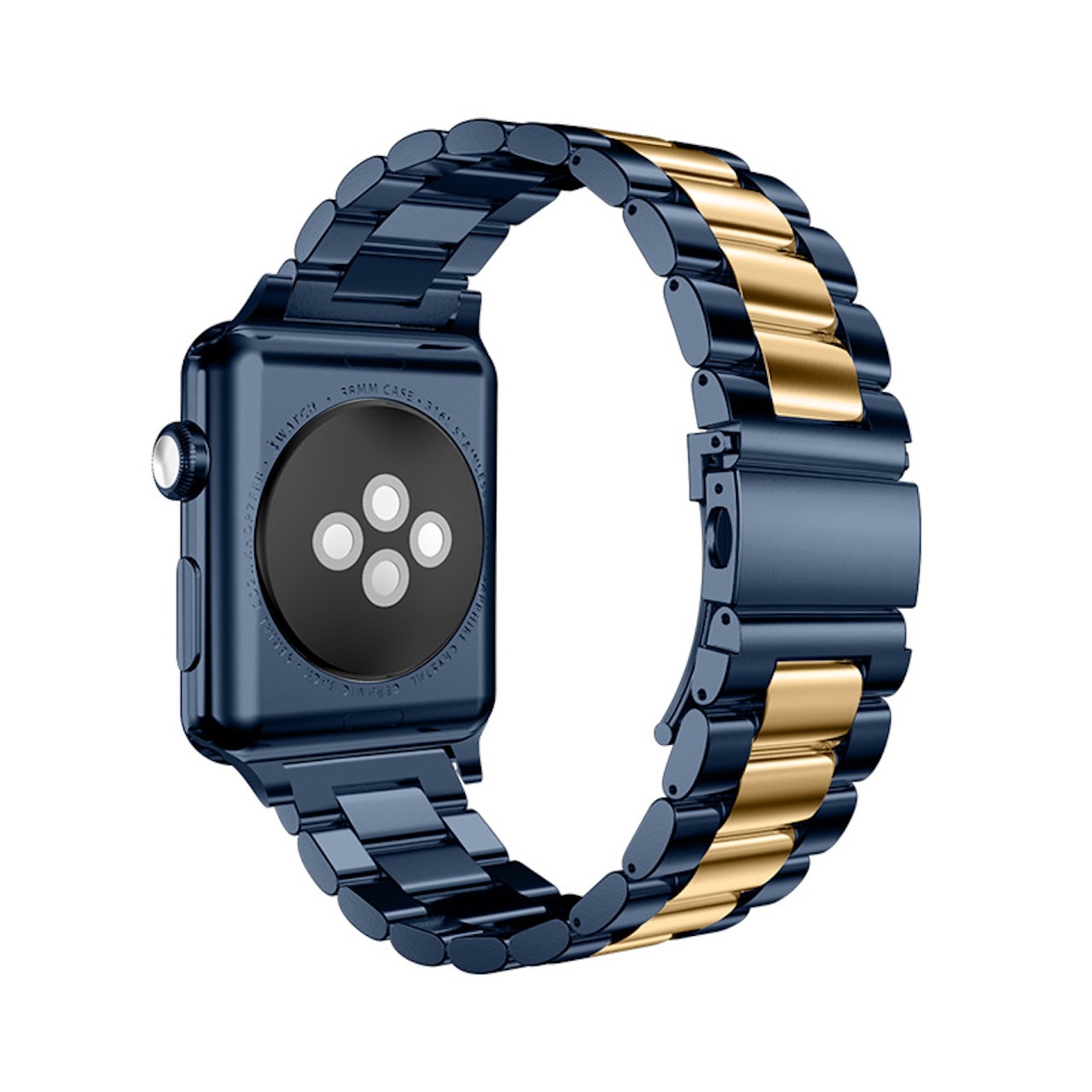 Elegant Metallarmbånd i Rustfritt Stål for Apple Watch (3 av 5)