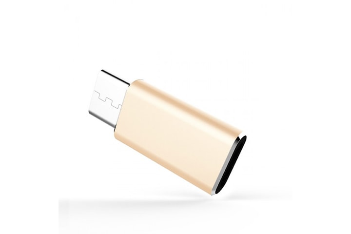 Adapter Micro-USB til USB-C, aluminium
