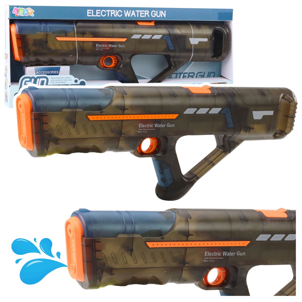 Elektrisk vattenpistol 55 cm med batteri 1200 mAh, USB-C laddning