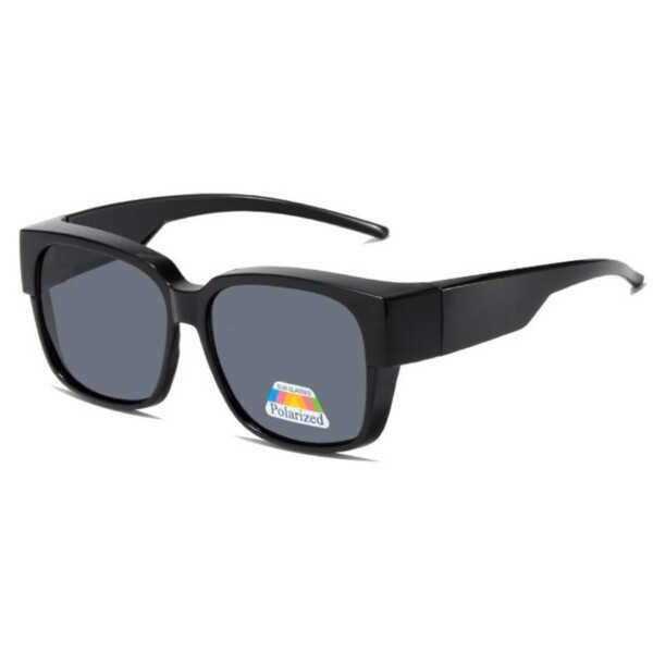 Product Image for Suncovers Solglasögon Utanpå Glasögon Polariserade Svart