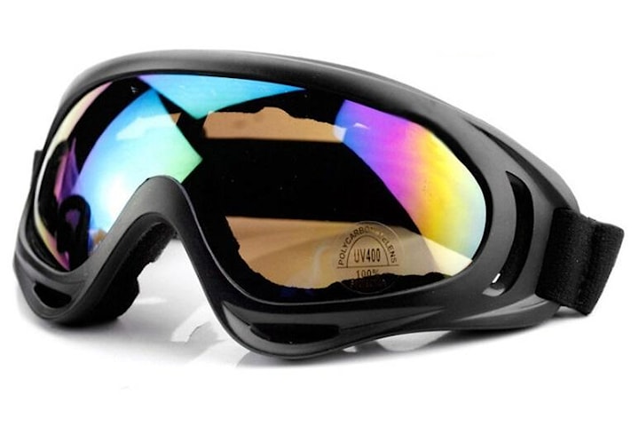 Snowboardglasögon, Goggles, Rainbow