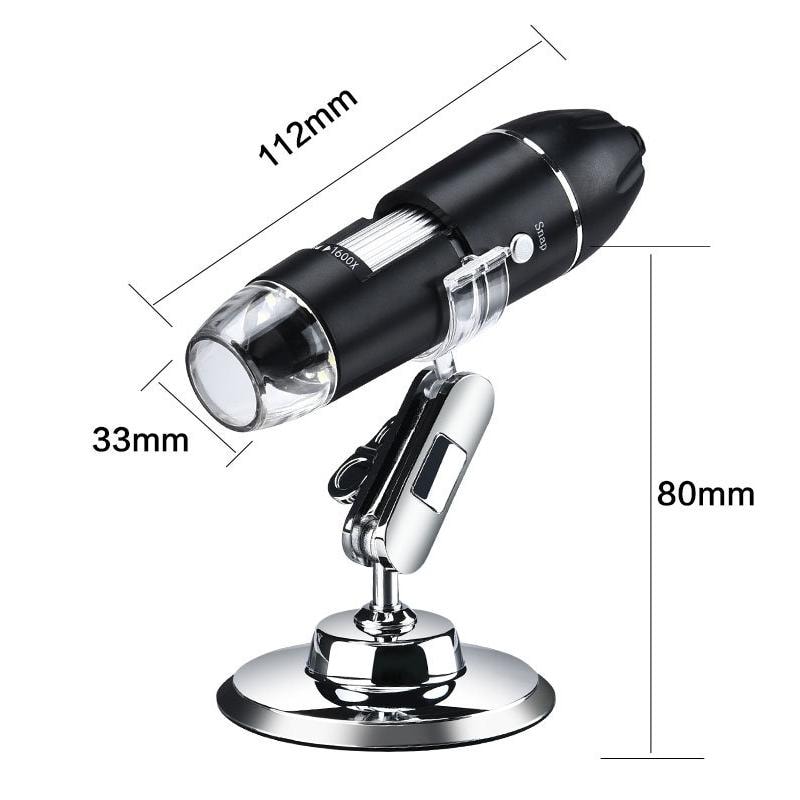 Digitalt USB-mikroskop - 50 till 1600 förstoringszoom (2 av 9)