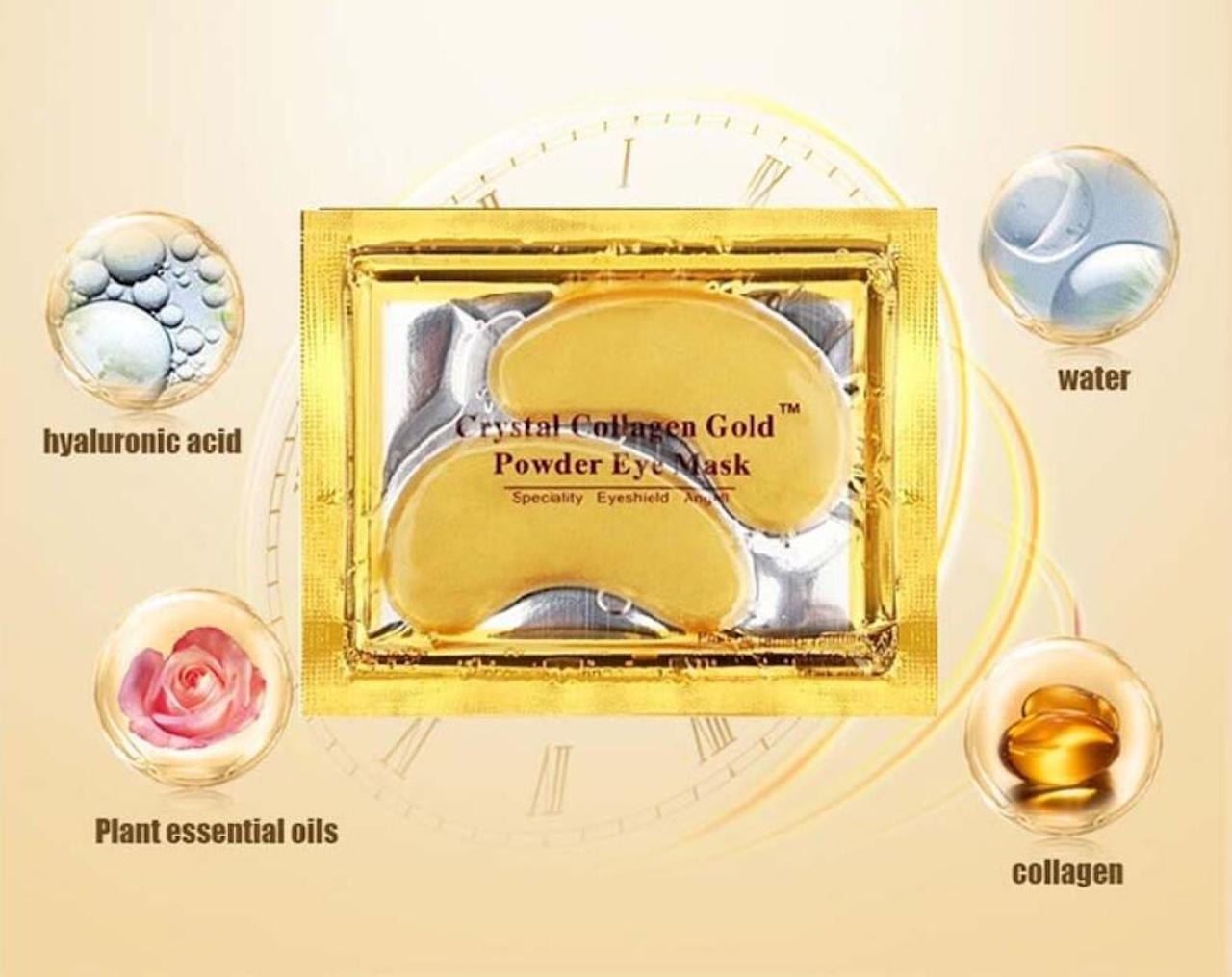 Crystal Collagen Gold øyemaske 5-pakning (2 av 5)