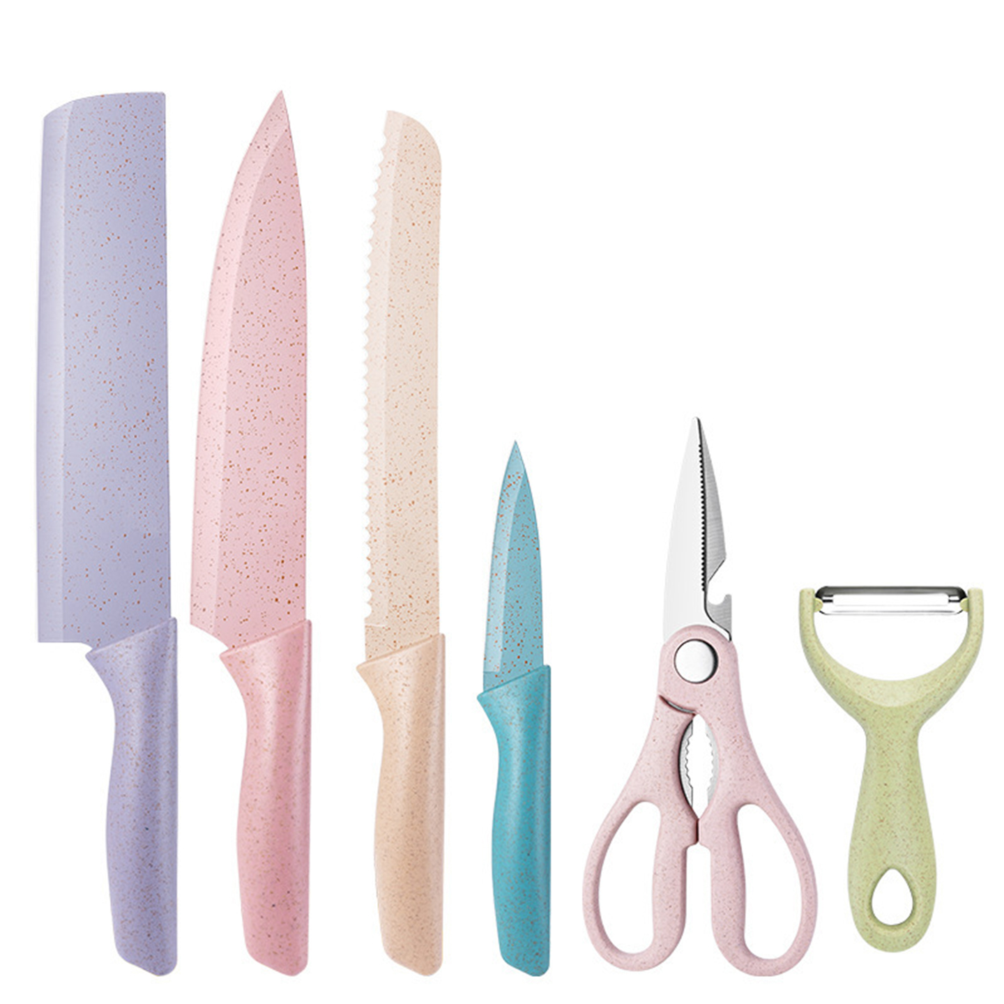 Product Image for Köksset i rostfritt stål 6 delar