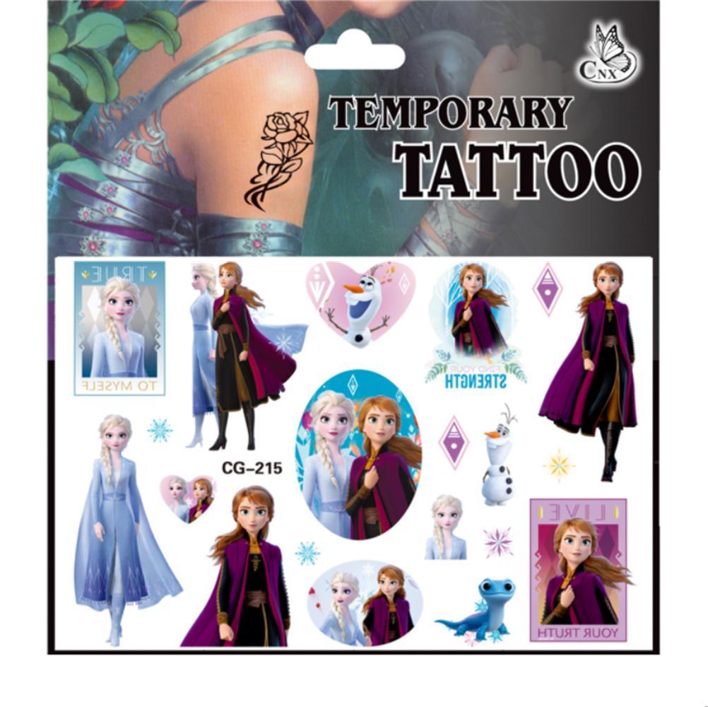 Frozen tatueringar - 15st - Barntatueringar - Elsa, Anna, Frost