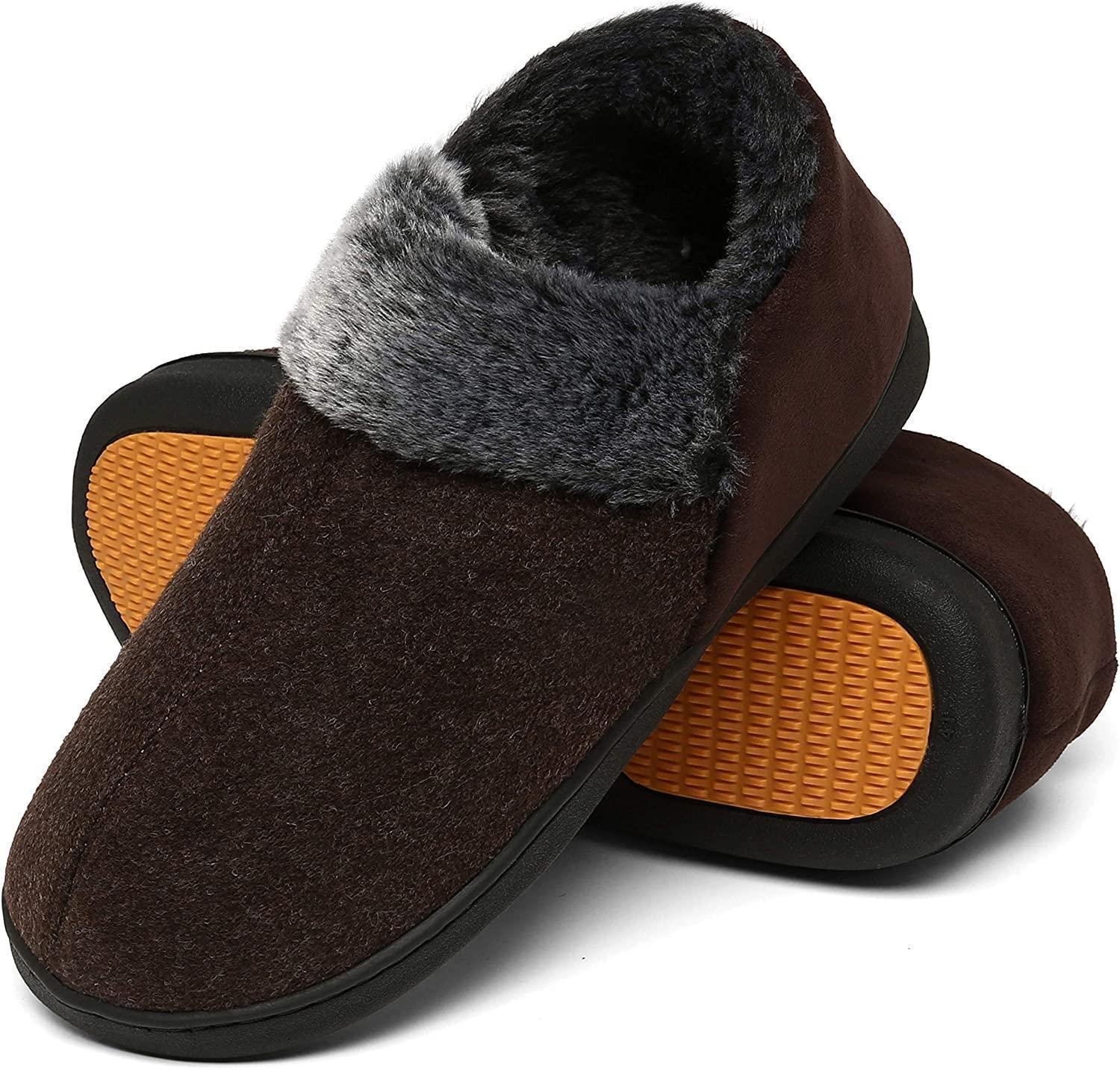 Product Image for Inneskor / Innetofflor - Mörkbruna storlek 44-47