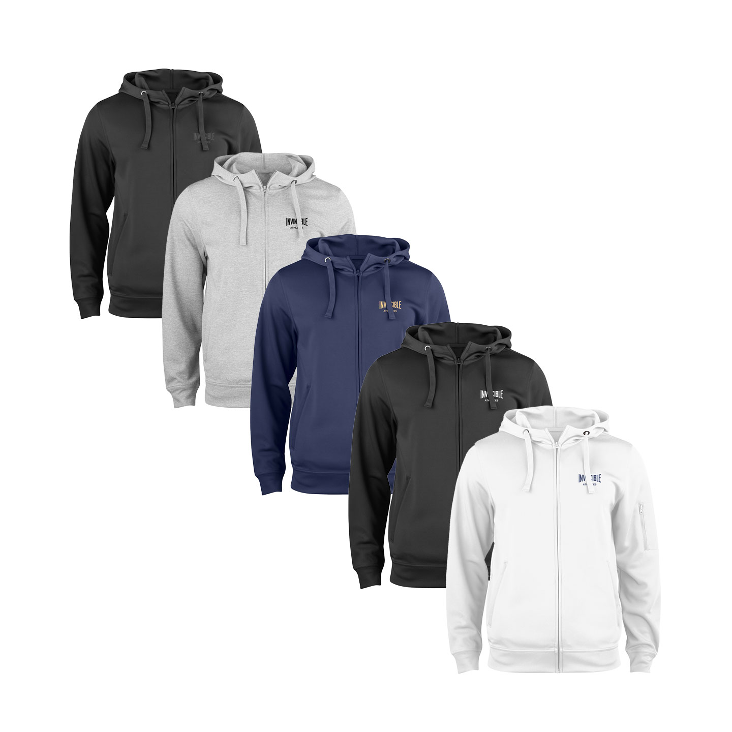 Product Image for INVINCIBLE Hoodie Zip Reykavik, herr