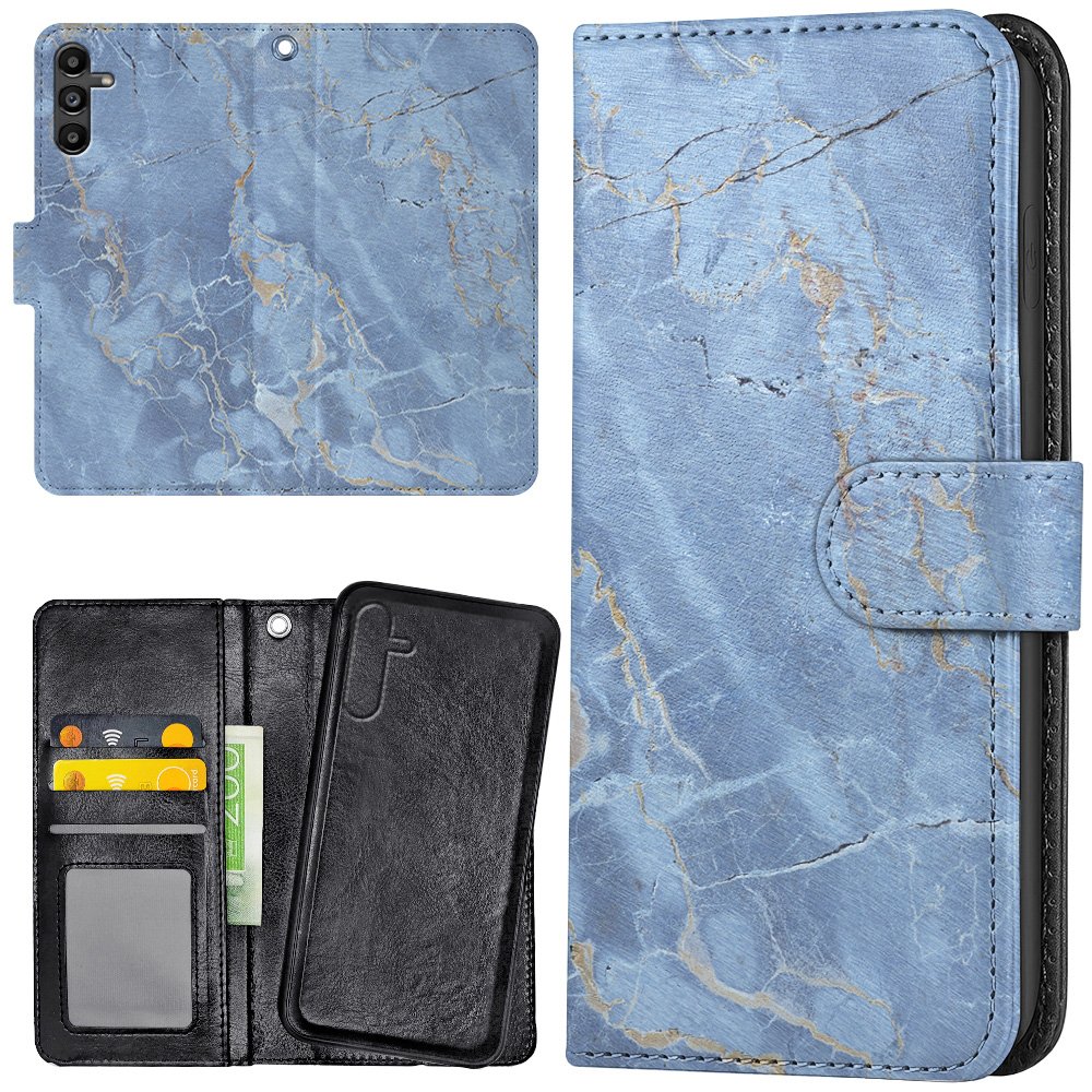 Lommebok Deksel Marmor for Samsung Galaxy S25 FE