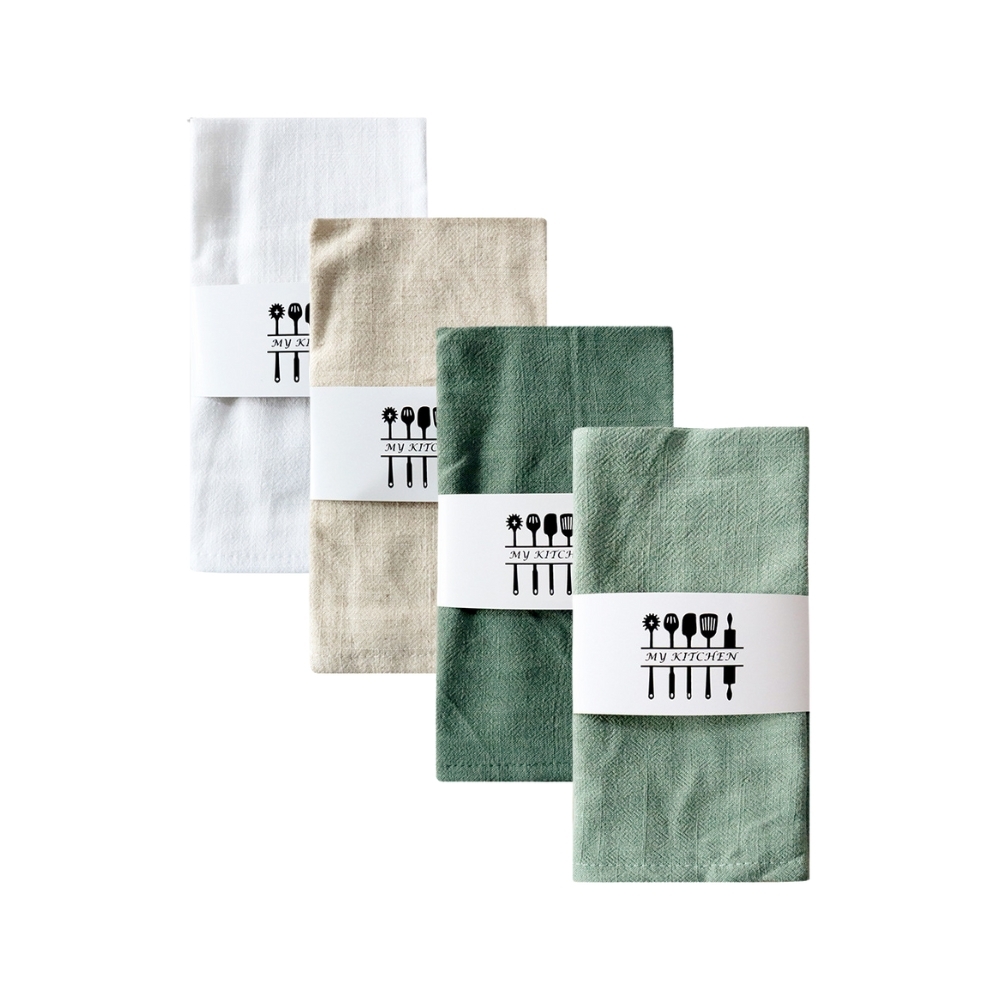 Product Image for Eleganta Tygservetter i Bomull & Linne - 6/12-pack 40x40cm