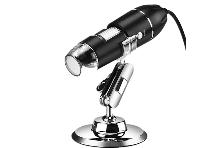 Digitalt USB-mikroskop - 50 till 1600 förstoringszoom