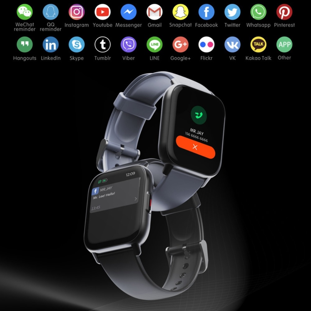 QS16 PRO Smartwatch – Avancerad Hälsomonitor och Träningsklocka (7 av 14)